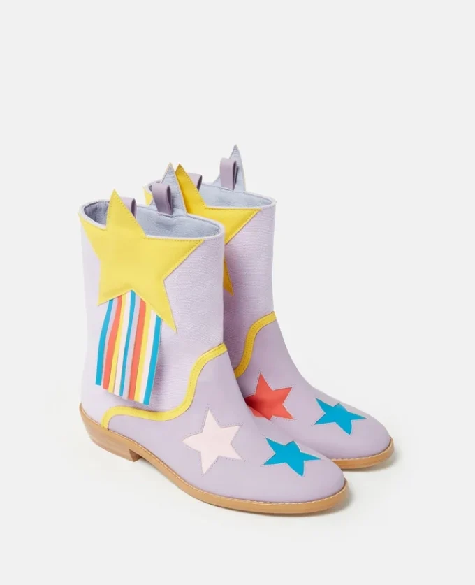 Bottes western à motif étoilé Bottes western à motif étoilé