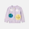 Cardigan brodé Earth Friends Graphic Cardigan brodé Earth Friends Graphic
