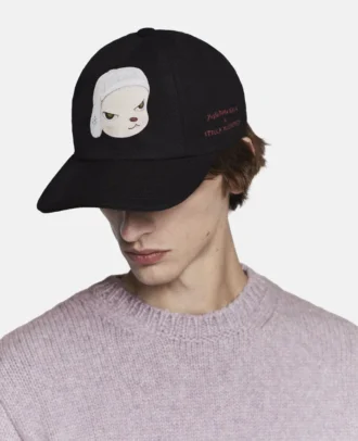 Casquette de baseball imprimé mouton