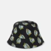 Chapeau bob en nylon régénéré imprimé fraise Chapeau bob en nylon régénéré imprimé fraise