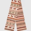 Écharpe en laine Fair Isle Écharpe en laine Fair Isle
