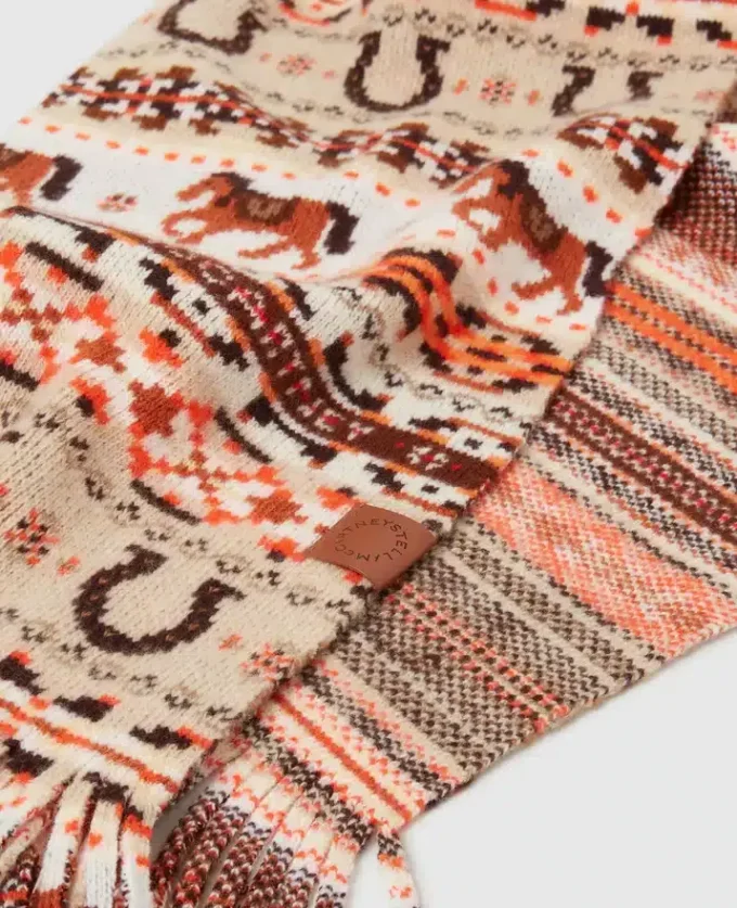 Écharpe en laine Fair Isle Écharpe en laine Fair Isle