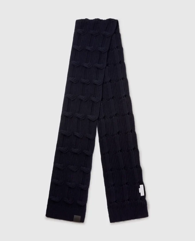 Écharpe Falabella en maille torsadée Écharpe Falabella en maille torsadée