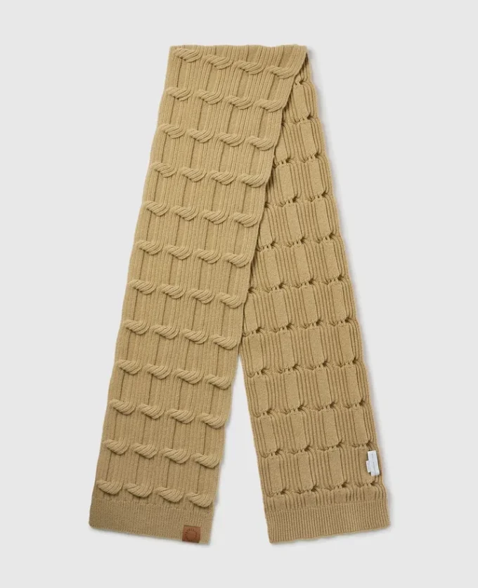 Écharpe Falabella en maille torsadée Écharpe Falabella en maille torsadée