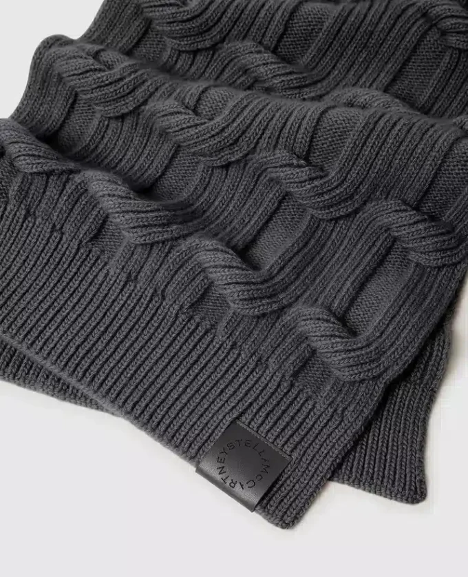 Écharpe Falabella en maille torsadée Écharpe Falabella en maille torsadée