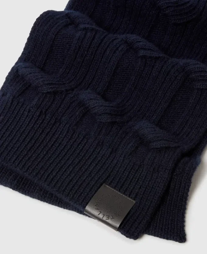 Écharpe Falabella en maille torsadée Écharpe Falabella en maille torsadée
