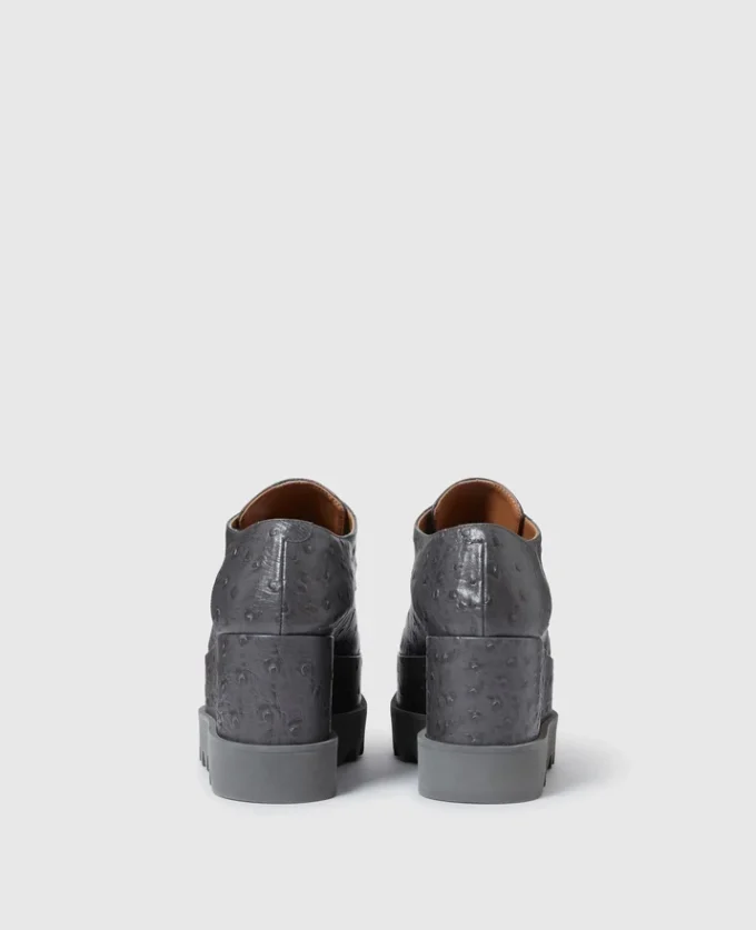 Chaussures à plateforme Elyse Ostrich Chaussures à plateforme Elyse Ostrich
