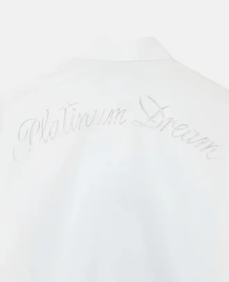 Chemise boyfriend en coton biologique imprimé Sexy Robot