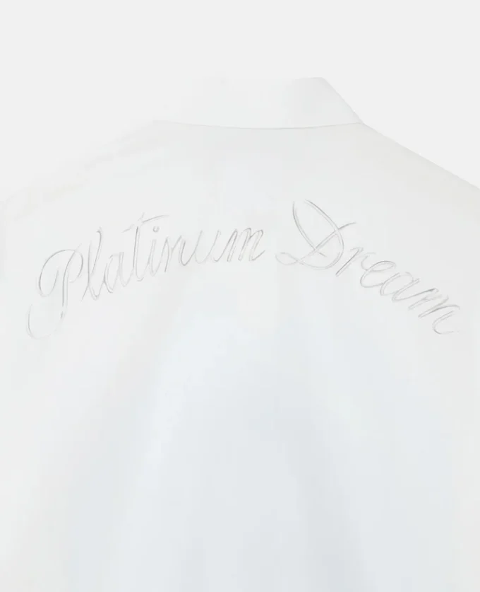 Chemise boyfriend en coton biologique imprimé Sexy Robot