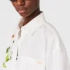 Chemise brodée à fleurs Chemise brodée à fleurs