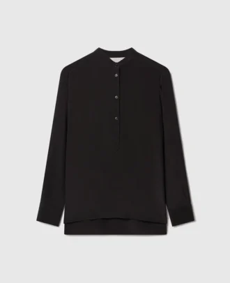 Chemise à col bandeau