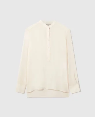 Chemise à col bandeau
