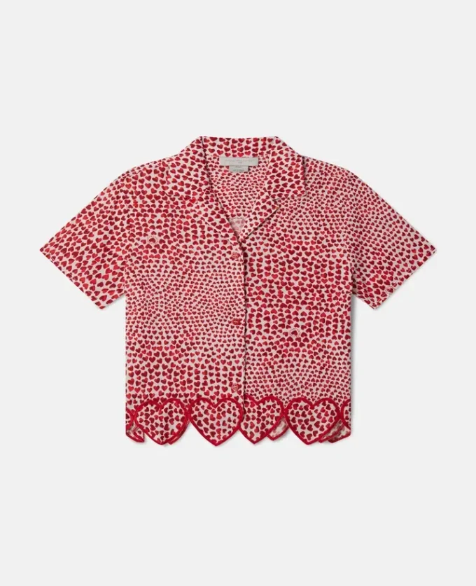 Chemise en coton biologique High Summer Hearts Chemise en coton biologique High Summer Hearts