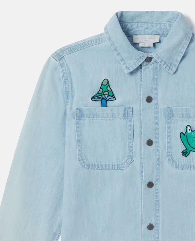 Chemise en denim Woodland Friends Chemise en denim Woodland Friends