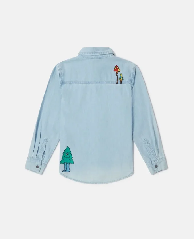 Chemise en denim Woodland Friends Chemise en denim Woodland Friends
