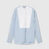 Chemise en popeline à plastron Tuxedo Chemise en popeline à plastron Tuxedo