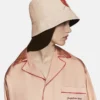 Chemise en twill de soie imprimée Twins I