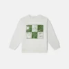 Chemise à manches longues avec logo de la marque Chemise à manches longues avec logo de la marque
