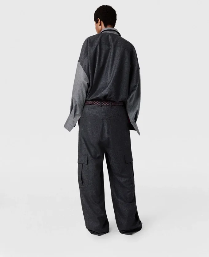 Chemise oversize à empiècements Chemise oversize à empiècements