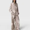 Chemise oversize à imprimé colombes