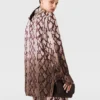 Chemise oversize imprimé serpent Chemise oversize imprimé serpent