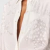 Chemise oversize à motif léopard Chemise oversize à motif léopard