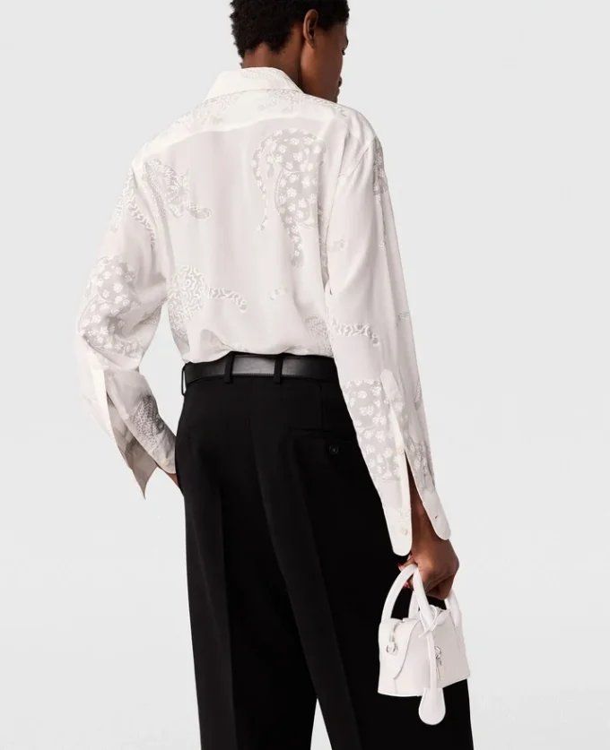Chemise oversize à motif léopard Chemise oversize à motif léopard