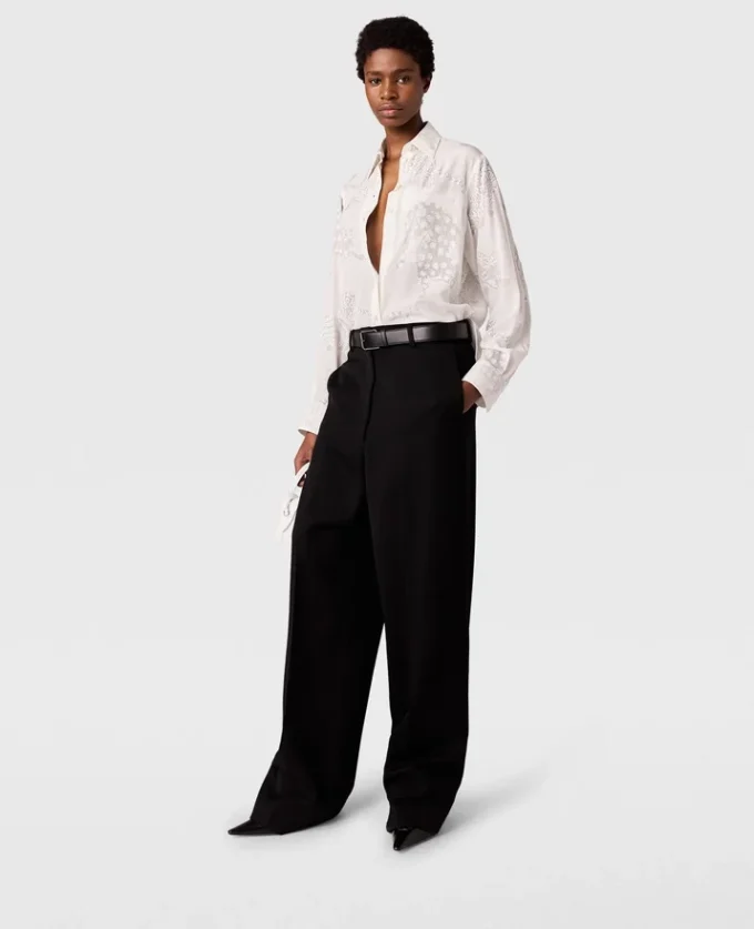 Chemise oversize à motif léopard Chemise oversize à motif léopard