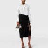 Chemise Oxford ornée de cristaux sans plomb Chemise Oxford ornée de cristaux sans plomb