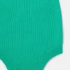 Combinaison brodée avec motif grenouille
