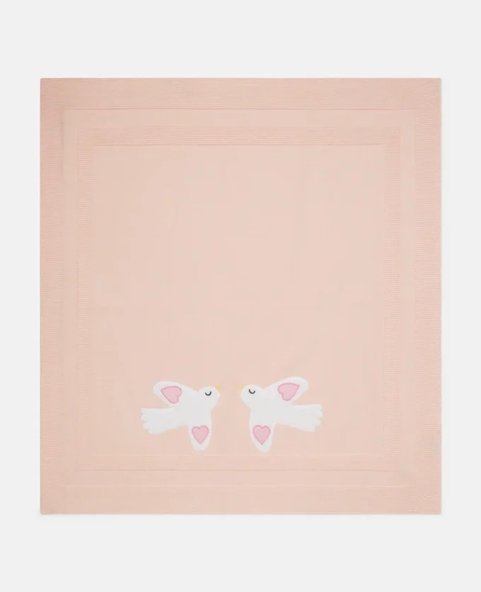 Couverture brodée Dove Couverture brodée Dove