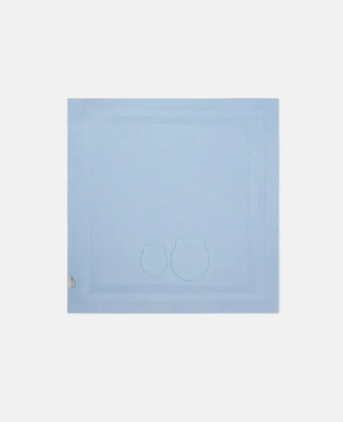 Couverture brodée grenouille Couverture brodée grenouille