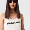 Débardeur Hardcore Slogan Débardeur Hardcore Slogan