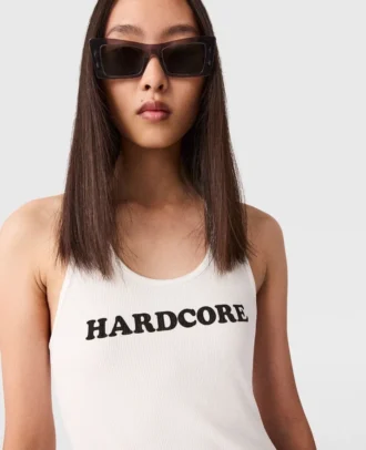Débardeur Hardcore Slogan