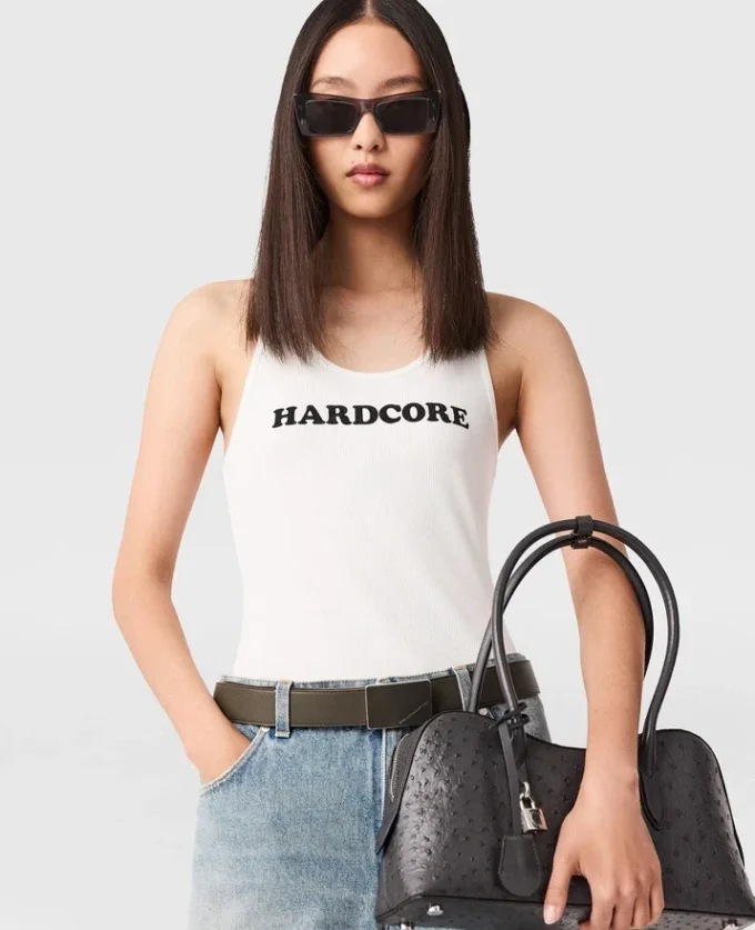 Débardeur Hardcore Slogan Débardeur Hardcore Slogan