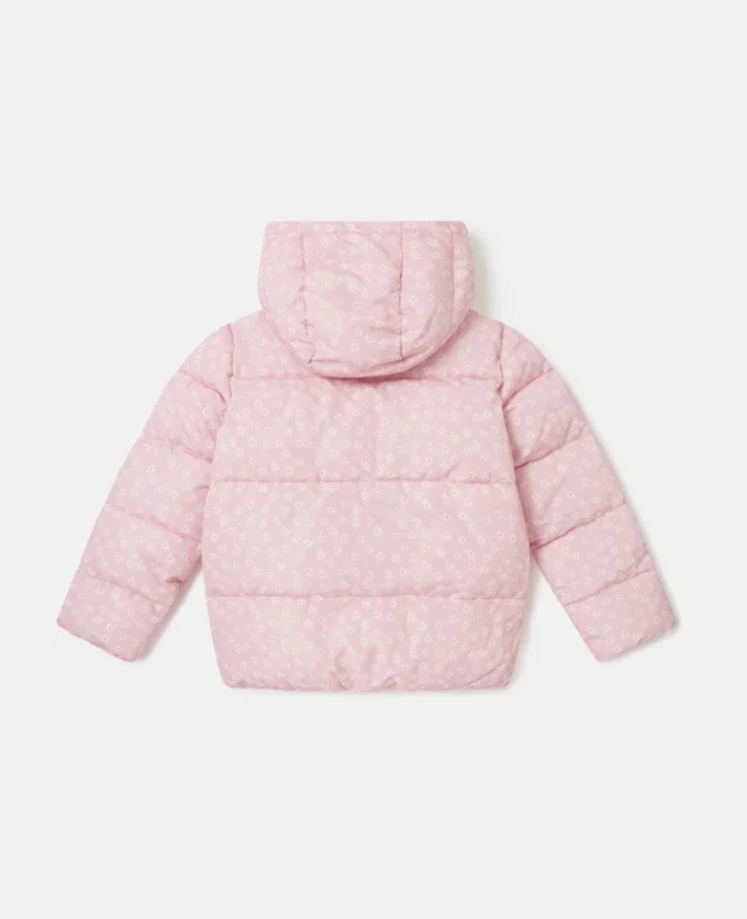 Doudoune à capuche avec motif colombe Doudoune à capuche avec motif colombe