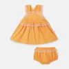 Ensemble robe en popeline et bloomers Ensemble robe en popeline et bloomers