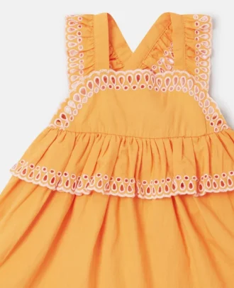 Ensemble robe en popeline et bloomers