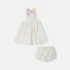Ensemble robe imprimée et bloomers Ensemble robe imprimée et bloomers