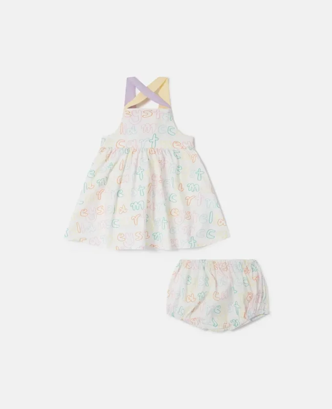 Ensemble robe imprimée et bloomers Ensemble robe imprimée et bloomers