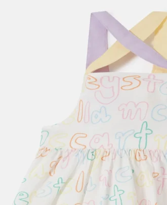 Ensemble robe imprimée et bloomers
