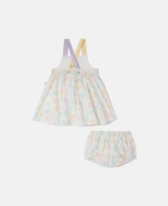 Ensemble robe imprimée et bloomers Ensemble robe imprimée et bloomers