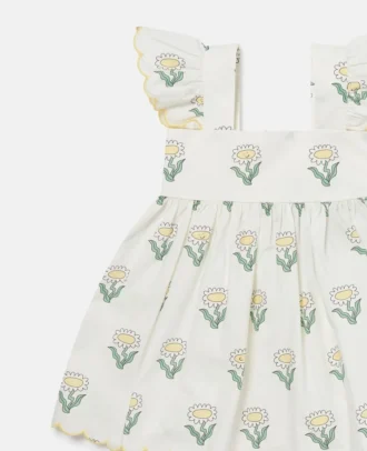 Ensemble robe sans manches et bloomers Daisies
