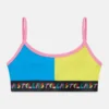 Ensemble soutien-gorge en coton color block Ensemble soutien-gorge en coton color block
