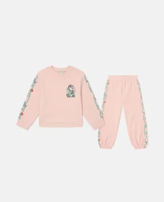 Ensemble survêtement à motif floral
