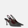 Escarpins à talons bobines Elsa ornés de cristaux Escarpins à talons bobines Elsa ornés de cristaux