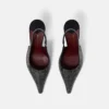 Escarpins à talons bobines Elsa ornés de cristaux Escarpins à talons bobines Elsa ornés de cristaux