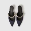 Escarpins à talons bobines Elsa ornés de perles Escarpins à talons bobines Elsa ornés de perles