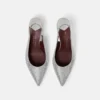 Escarpins à talons bobines ornés de cristaux Escarpins à talons bobines ornés de cristaux