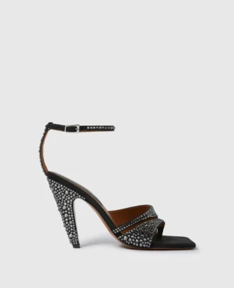 Escarpins à talons hauts Stella Spur Crystal Hotfix